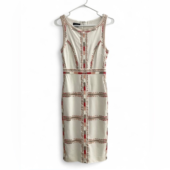 bebe Dresses & Skirts - Bebe Embroidered Midi Dress